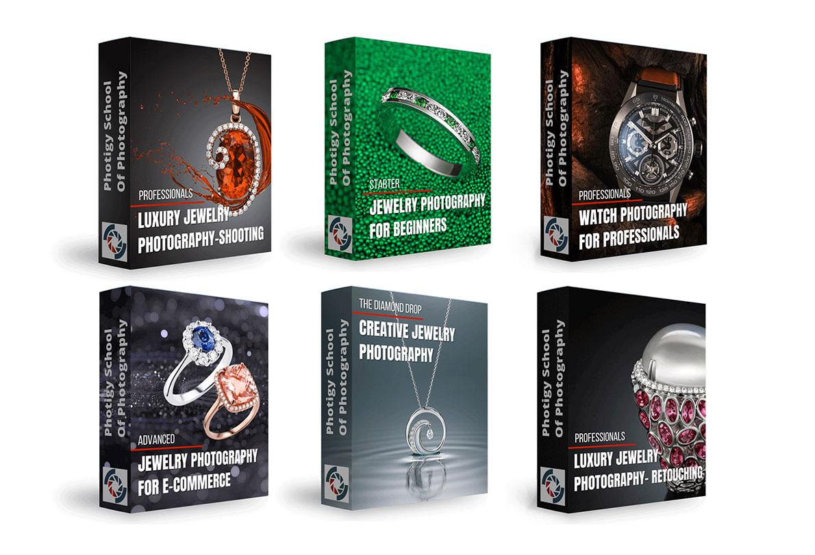 Jewelry Photography Courses -Bundle of 6